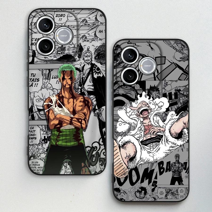 Phone Cases Anime - One Pieces Anime Luffy Z-Zoro Case