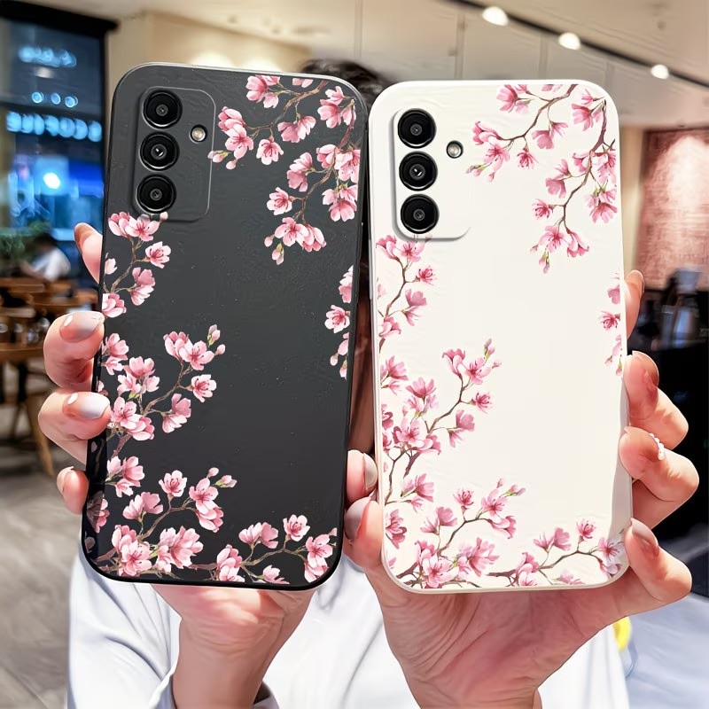 Phone Cases Cherry - Pink Cherry Blossom Branch Print Phone