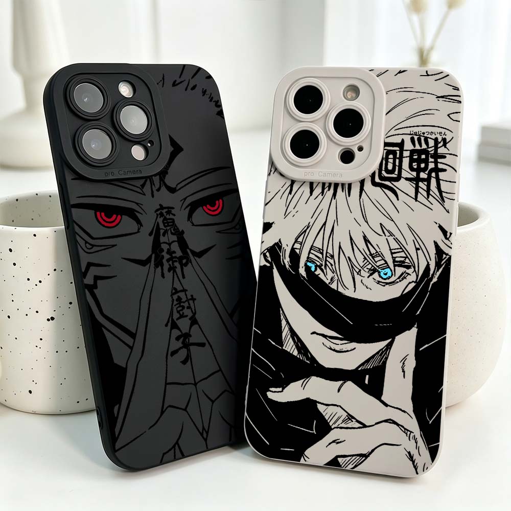 Phone Cases Anime - Anime Jujutsu Kaisen Cool Cover Silicone