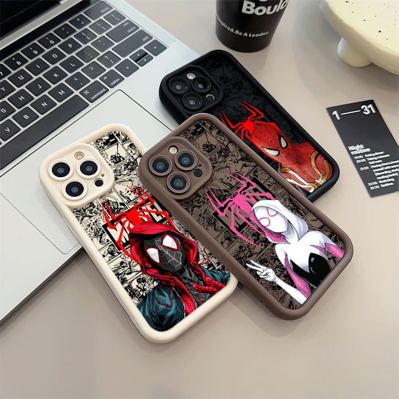 Spiderman Miles Morales Gwen M - đánh giá và giá Phone Cases For Iphone 16