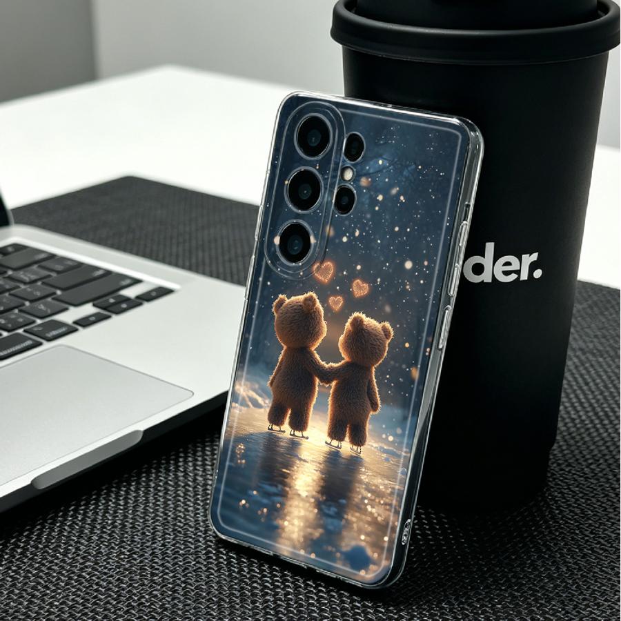 Bear Couple Under Starry Sky P - đánh giá và giá Phone Cases Under $20