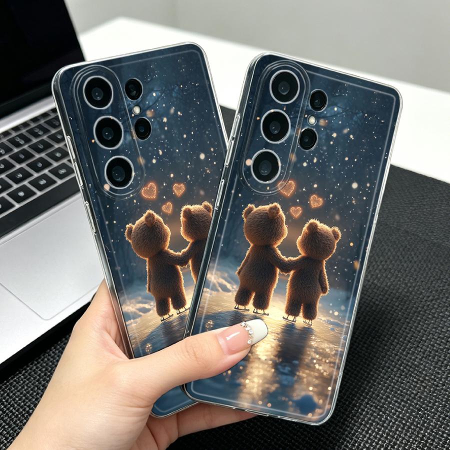 Bear Couple Under Starry Sky P - đánh giá và giá Phone Cases Under $20