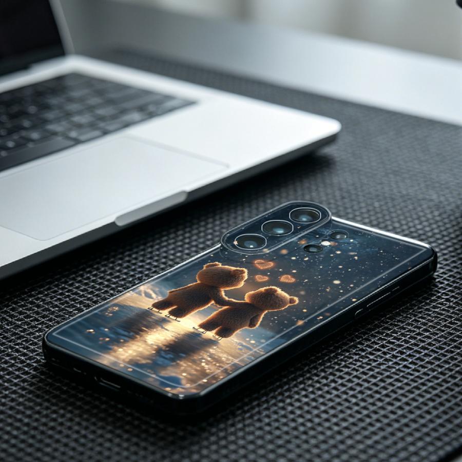 Bear Couple Under Starry Sky P - đánh giá và giá Phone Cases Under $20