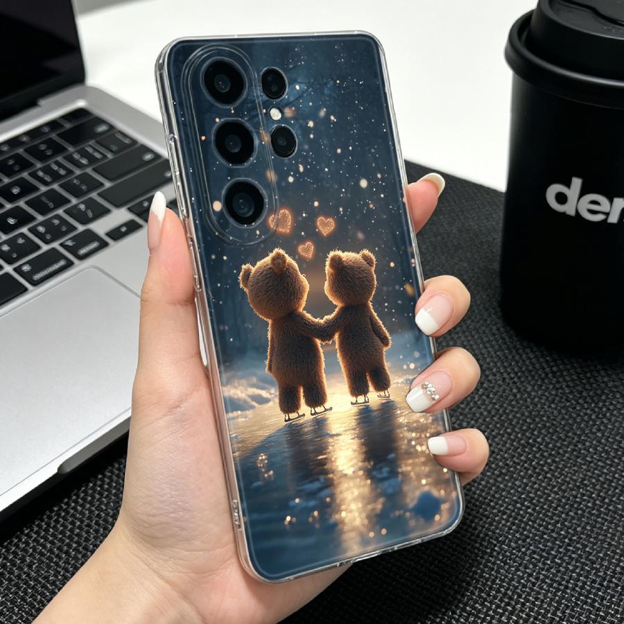 Bear Couple Under Starry Sky P - đánh giá và giá Phone Cases Under $20