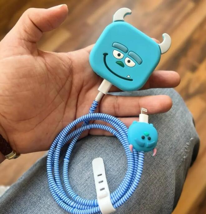 4Pcs/Set Cute 3D Cartoon Cable - đánh giá và giá Phone Cases Uk