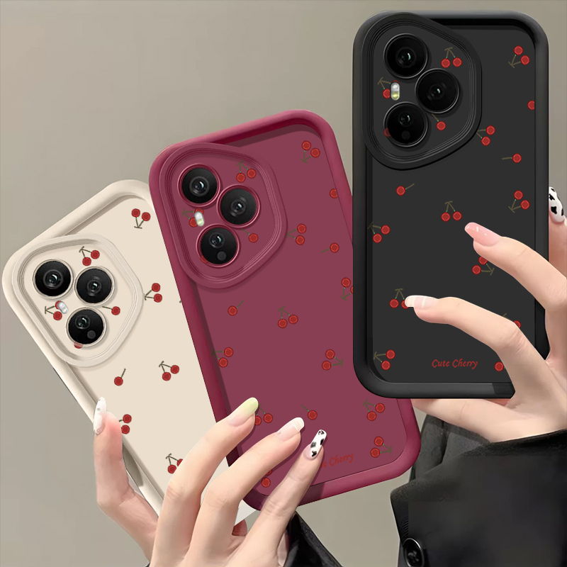 Mini Red Cherry Printed Soft T - đánh giá và giá Phone Cases Cherry