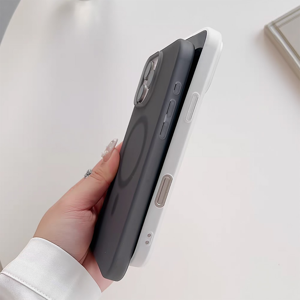 Luxury Matte For Magsafe Phone - đánh giá và giá Ring Stand Case