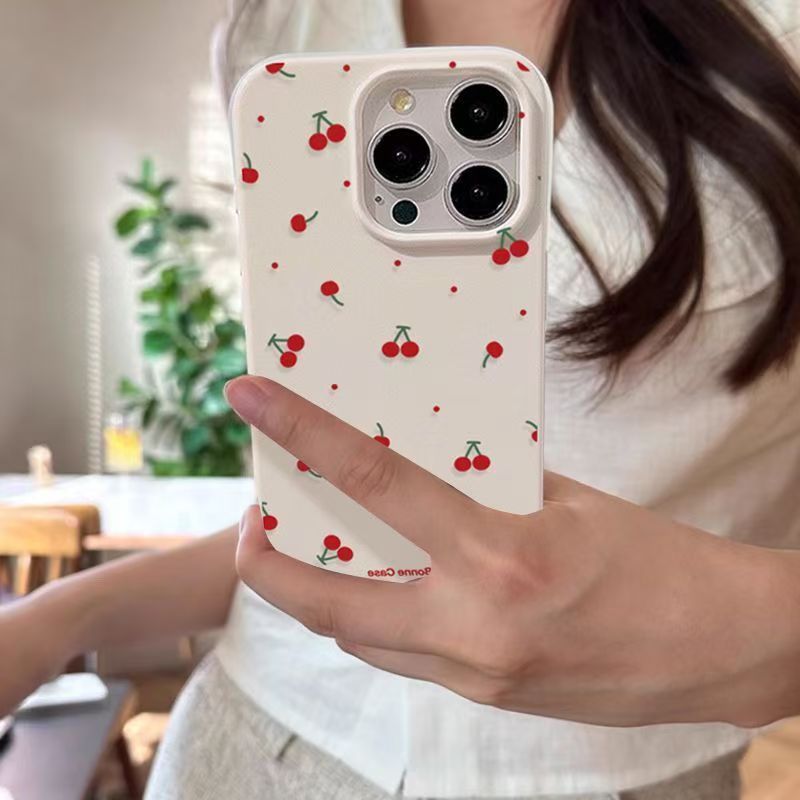 Cute Cartoon Cherry Lichee Pat - đánh giá và giá Phone Cases Cherry