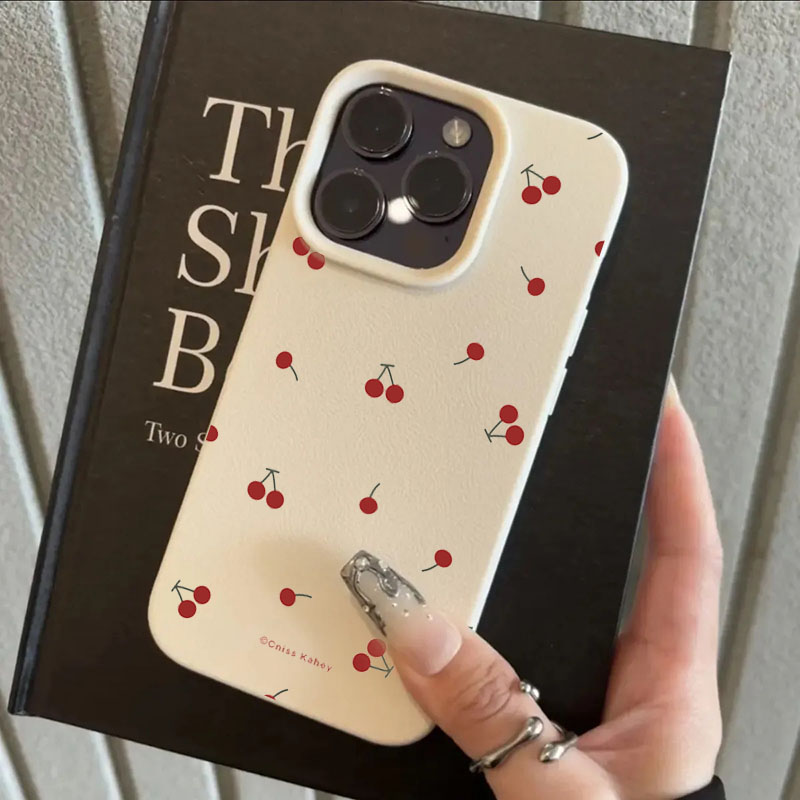 Cute Cartoon Cherry Lichee Pat - đánh giá và giá Phone Cases Cherry