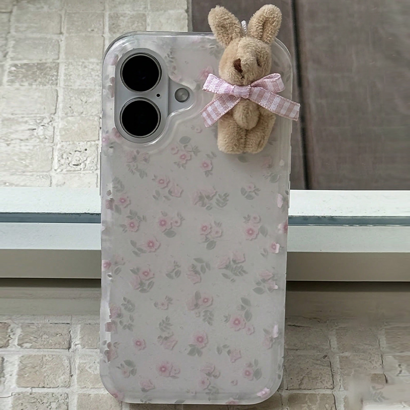 3D Lattice Bow Brown Rabbit Fl - đánh giá và giá Phone Cases Pinterest