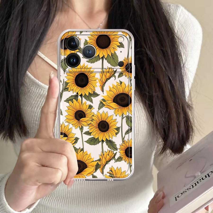 Cute Sunflower Pattern Case fo - đánh giá và giá Phone Cases For Iphone 16