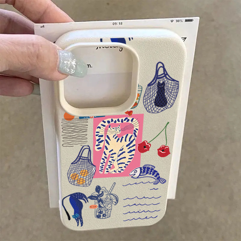 Cute Cherry Cat Print Phone Ca - đánh giá và giá Phone Cases Cherry