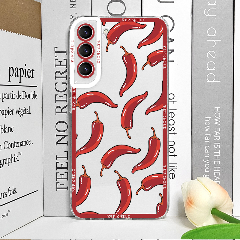 Funny Red Chili Pepper Pattern - đánh giá và giá Phone Cases Funny