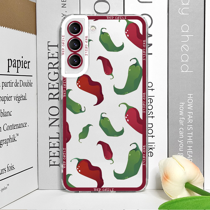 Funny Red Chili Pepper Pattern - đánh giá và giá Phone Cases Funny