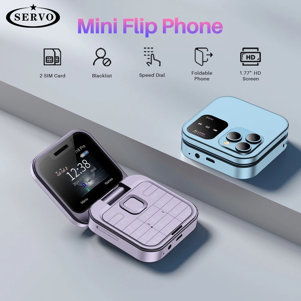 SERVO I16 Pro MIni Fold Mobile - đánh giá và giá Phone Cases Verizon