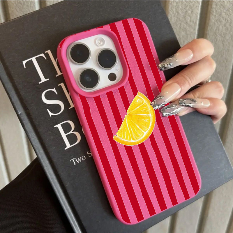 Fashion Lemon Pattern TPU Sili - đánh giá và giá Apple Iphone 15