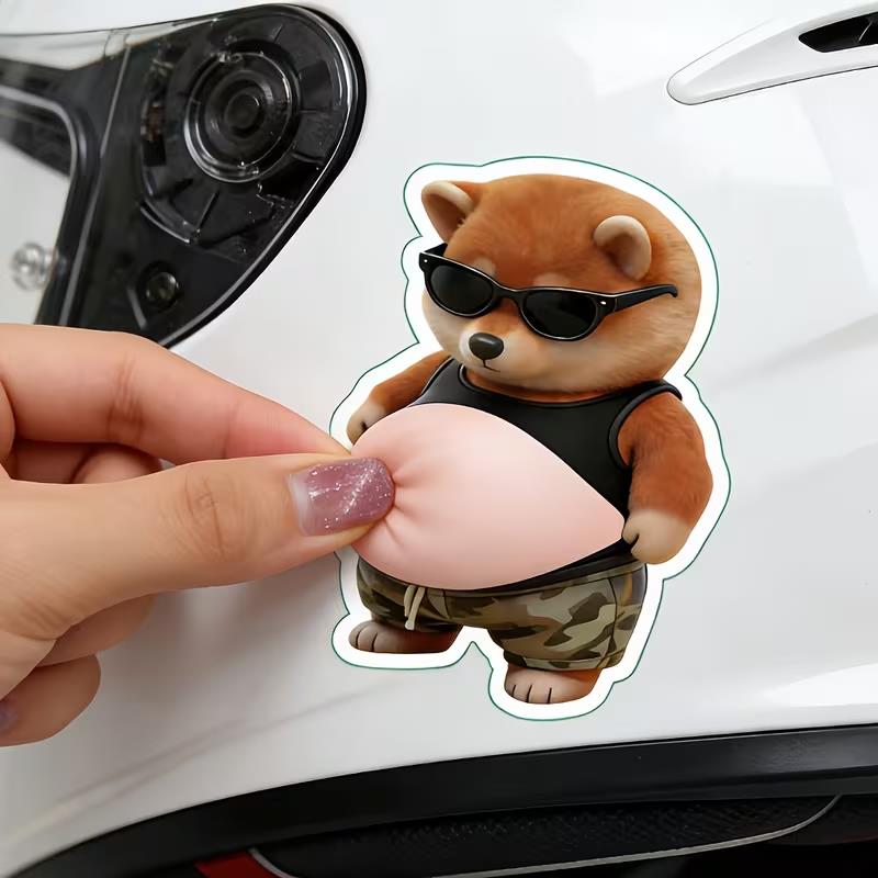 2/4pcs 3D Puppy w/ Glasses & B - đánh giá và giá Phone Cases Big W