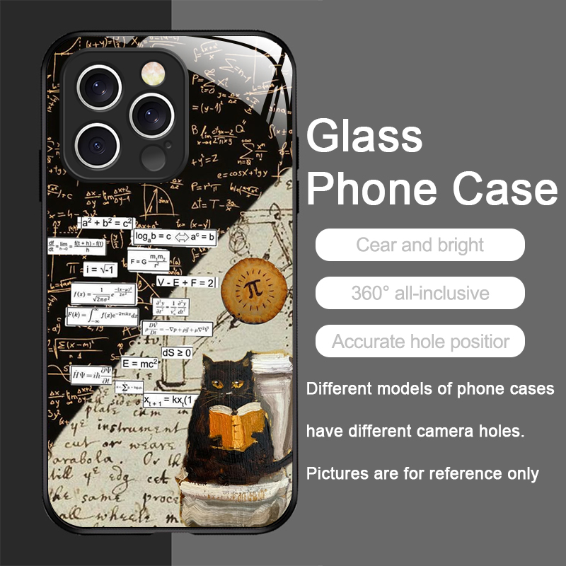 Funny Art Thinking Formula Cat - đánh giá và giá Phone Cases Funny