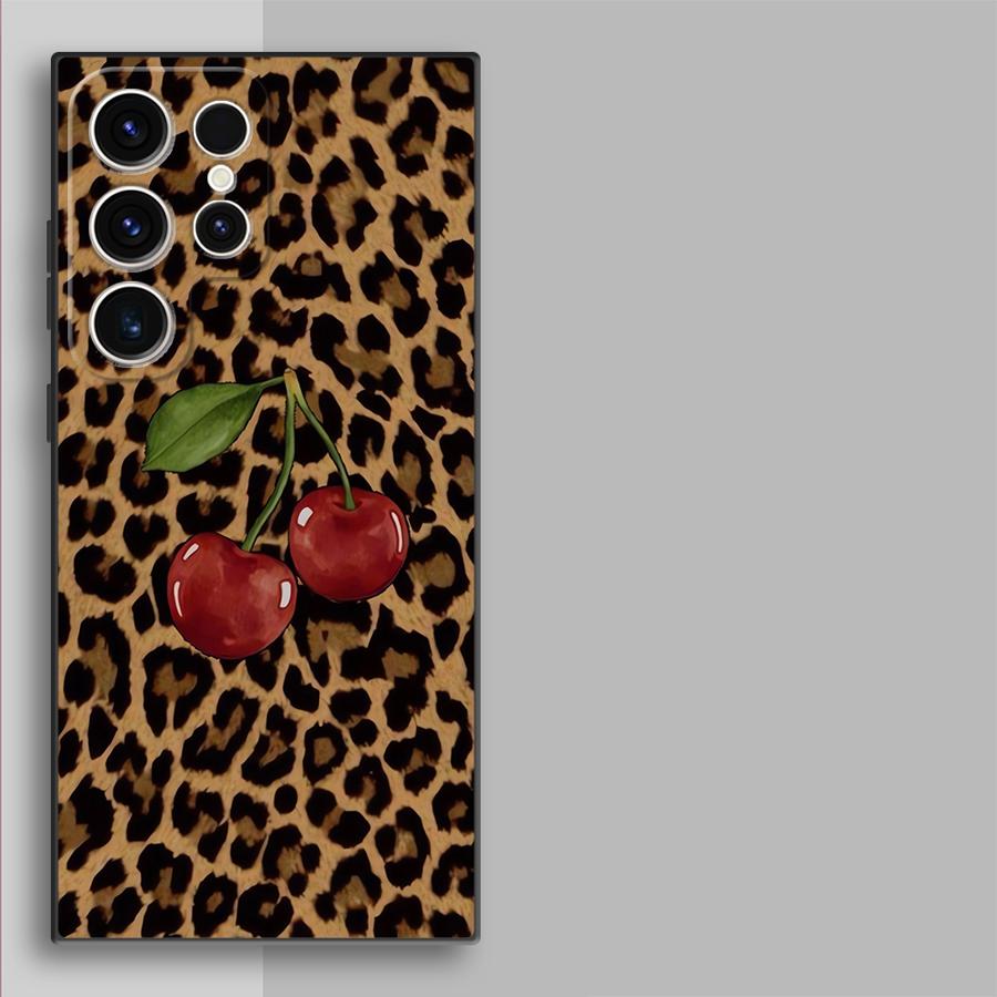 Leopard Cherry Funda Phone Cov - đánh giá và giá Phone Cases Cherry