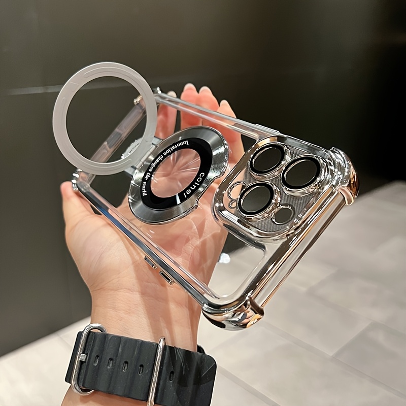Luxury Plating Phone Case for  - đánh giá và giá Ring Stand Case