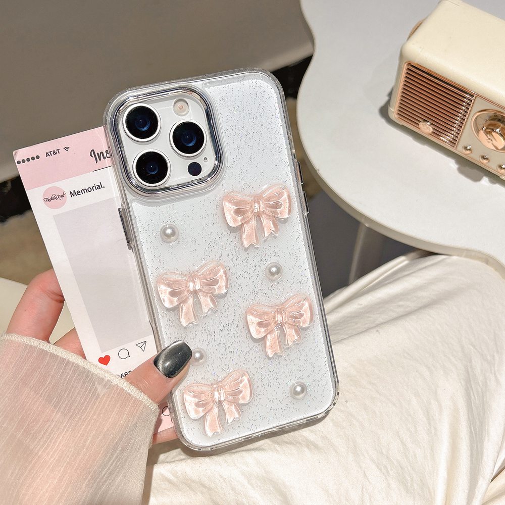 Korean Cute 3D Pink Bowknot Pe - đánh giá và giá Phone Cases Pinterest