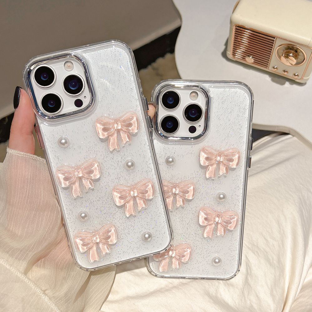 Korean Cute 3D Pink Bowknot Pe - đánh giá và giá Phone Cases Pinterest