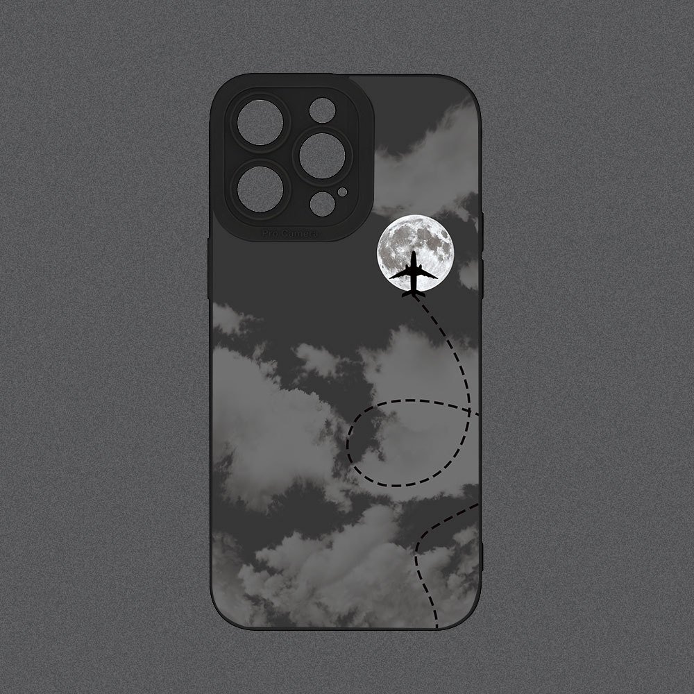 Night Sky Airplane Cartoon Cre - đánh giá và giá Phone Cases Funny