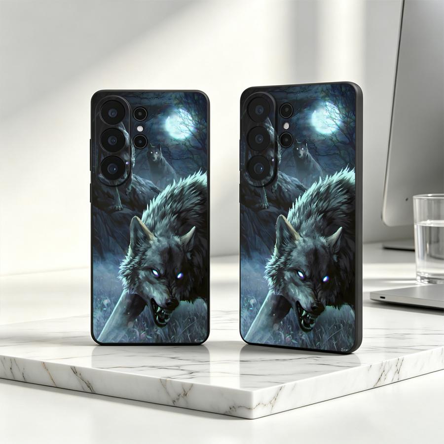 Wolf Pack Under Moon Case for  - đánh giá và giá Phone Cases Under $20