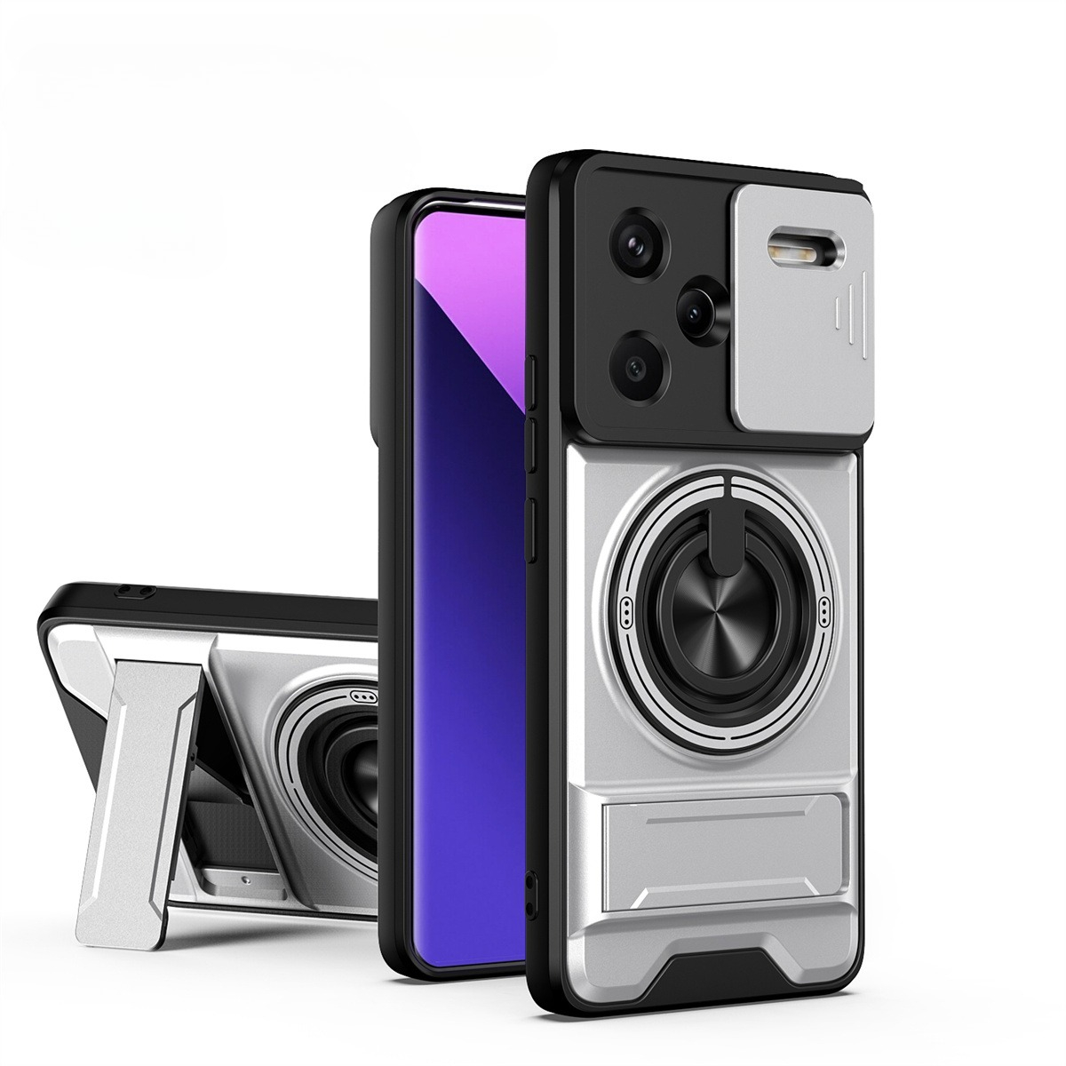 Lens Slide Camera Phone Case f - đánh giá và giá Ring Stand Case