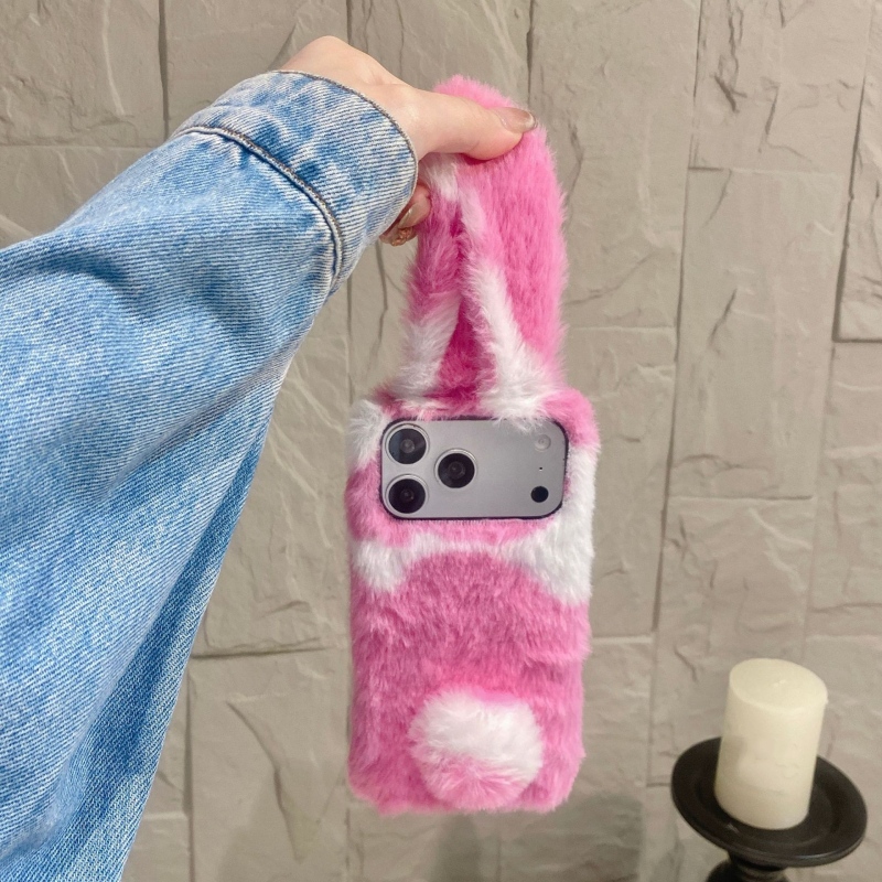 Cute Rabbit Design Fluffy Phon - đánh giá và giá Phone Cases For Iphone 16