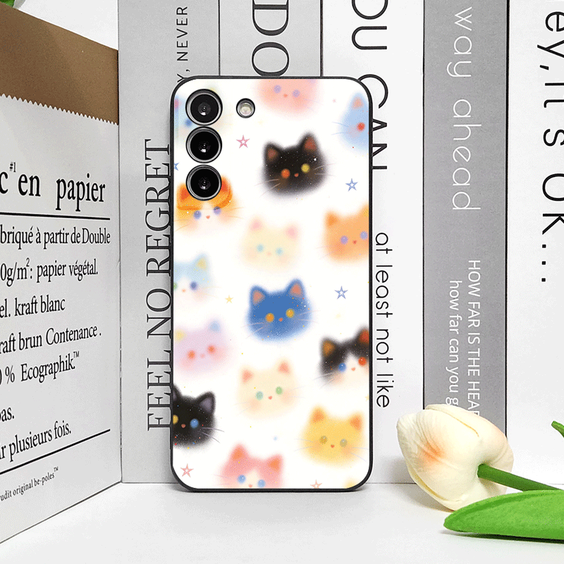Funny Graffiti Colorful Cat He - đánh giá và giá Phone Cases Funny
