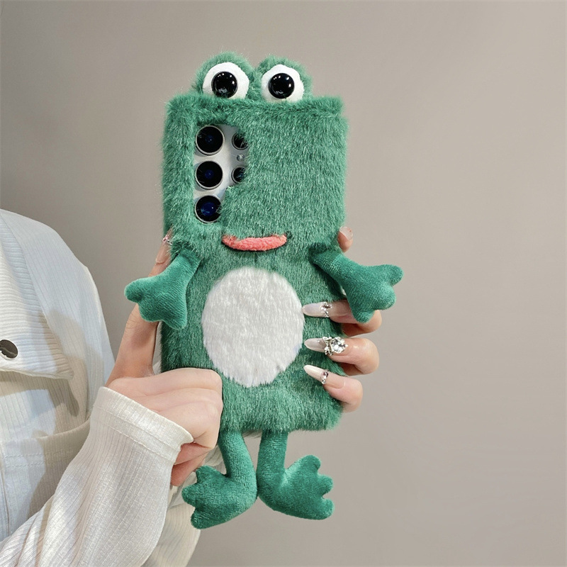Plush Frog Phone Case, Cute Gr - đánh giá và giá Phone Cases Samsung